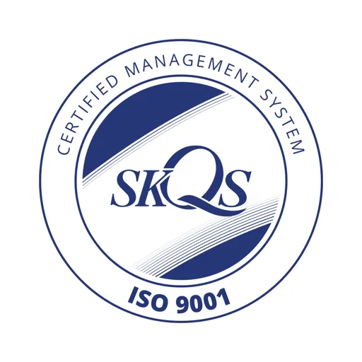 ISO 9001 certified management system