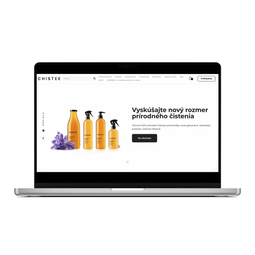 Chistee / Malinna Products — E-shopy pre BIO produkty