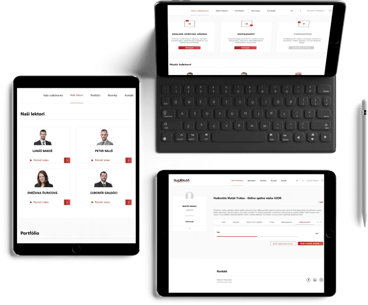 Maxman Consultants — náhľad zadania