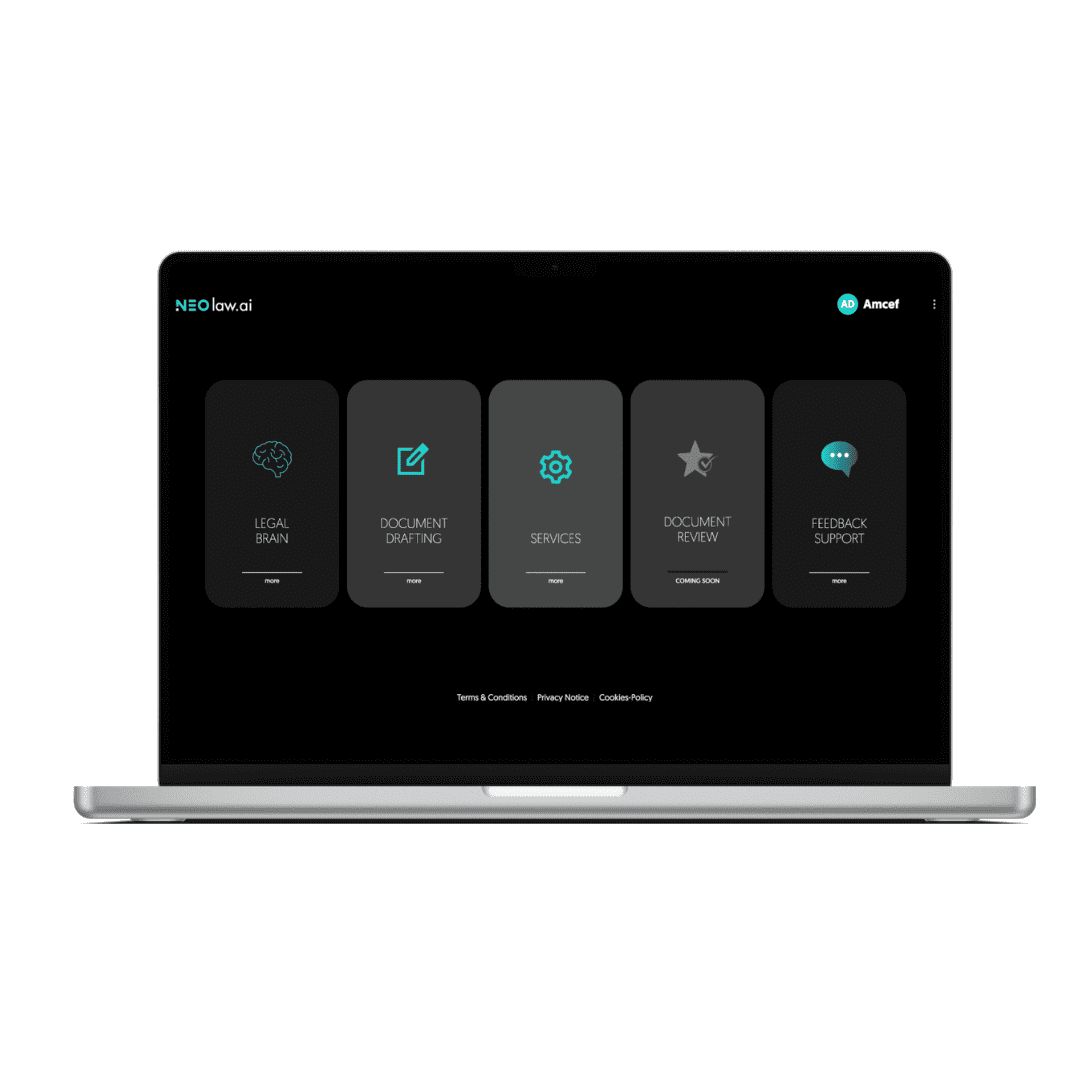 NEO.LAW — AI systém pre automatizovanú tvorbu zmlúv