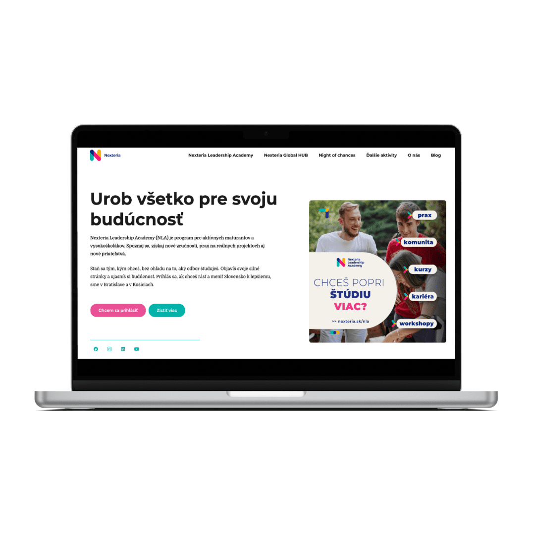 Nexteria — náhľad zadania